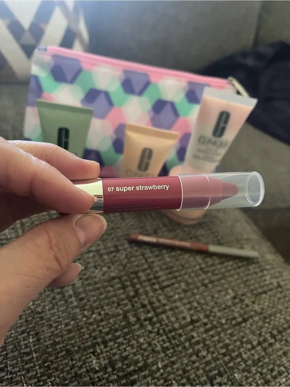 New Clinique 6 Piece w/Pouch
